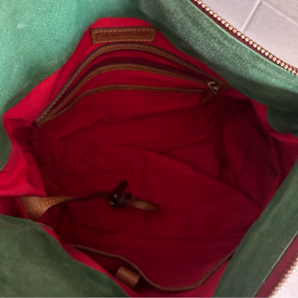 Dooney & Bourke Florentine Leather Tassle Satchel Bag - Picture 11 of 15